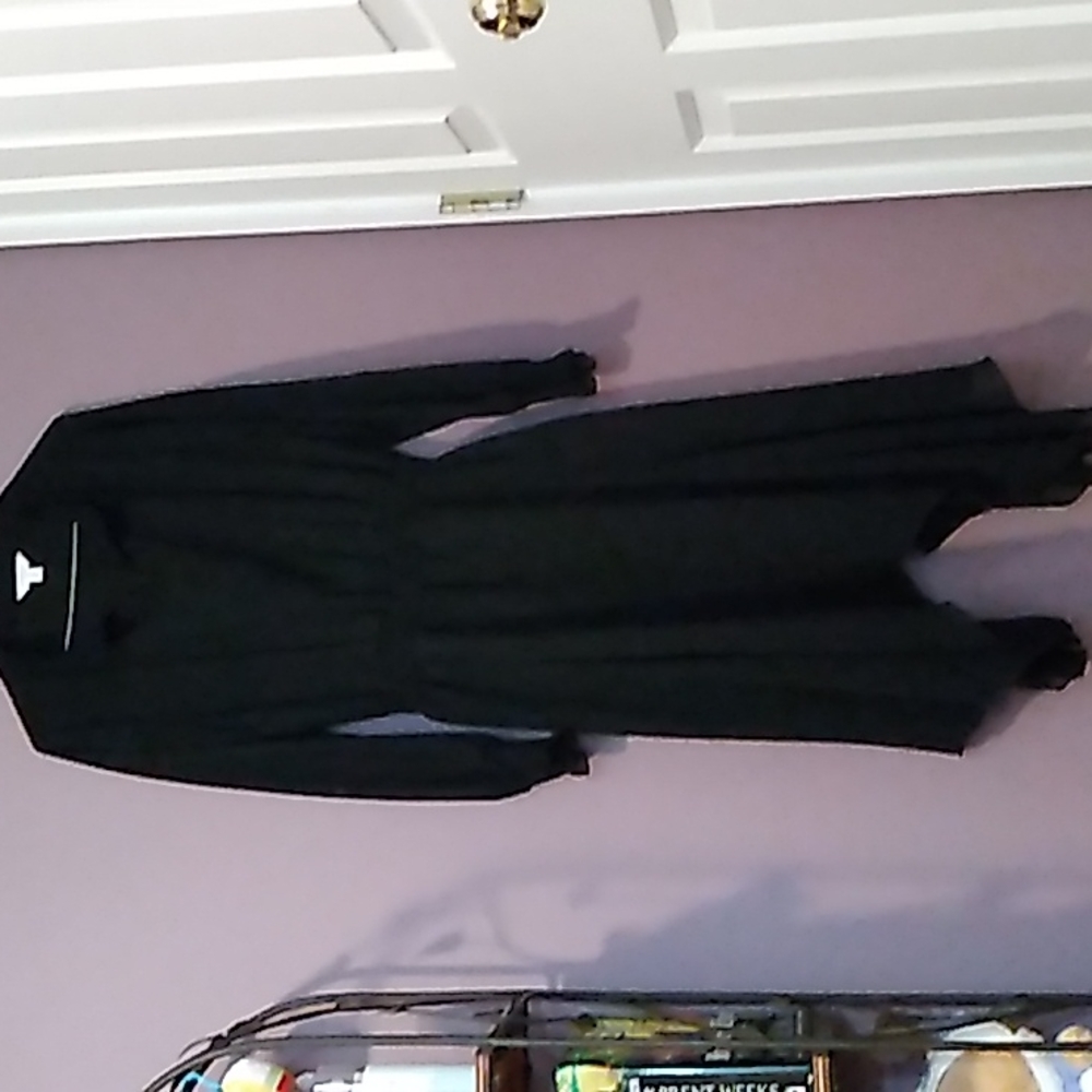 Black High-Low Dress